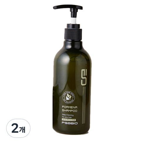 이오 포미나 탈모완화 기능성 샴푸, 2개, 300ml