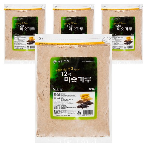 태평 12곡 미숫가루, 4개, 800g