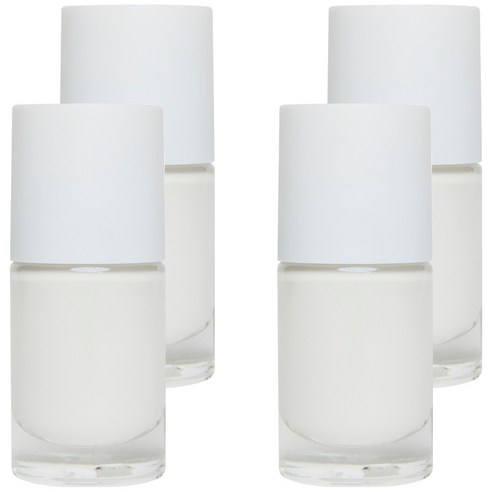 엔비베베 페이스페인팅 아쿠아 스킨타투 10ml, 화이트, 4개
