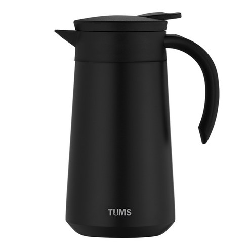 텀스 비비엔느 보온보냉 주전자 800, 800ml, 블랙, 1개