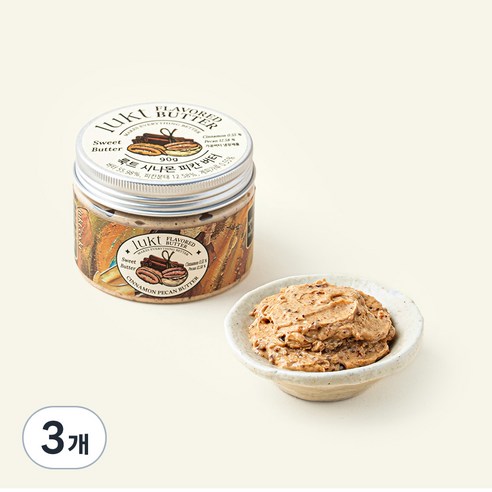 [로켓프레시] 룩트 시나몬피칸 버터, 90g, 3개
