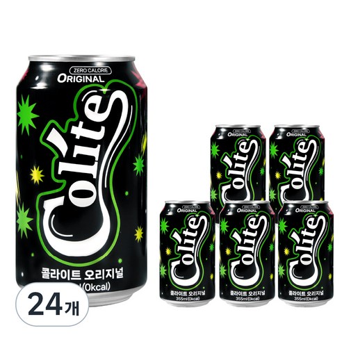 콜라이트 오리지널 제로, 24개, 355ml