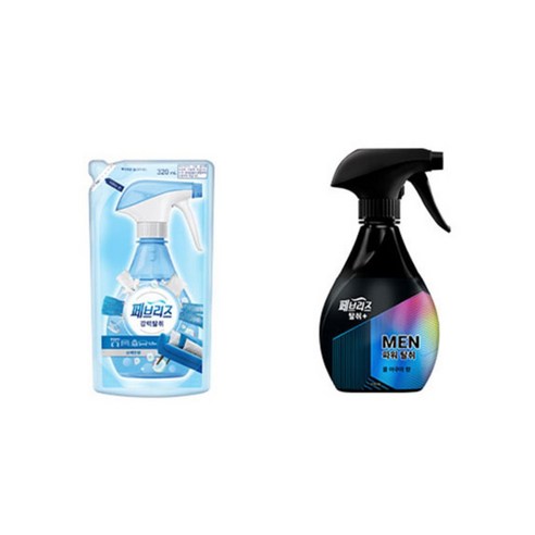 페브리즈 섬유탈취제 상쾌한 향으로 일상에 상쾌함을 더하세요.