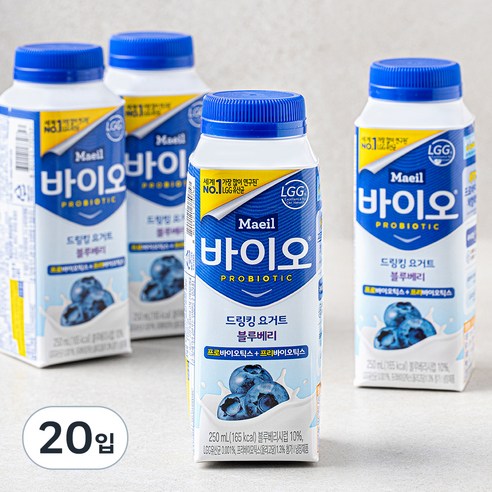 매일바이오 드링킹 블루베리, 250ml, 4개입, 5개
