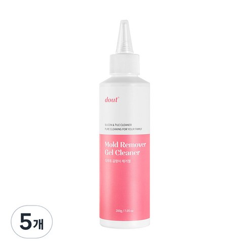 다우트 곰팡이 제거젤, 200g, 5개