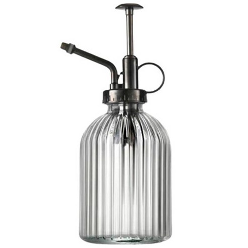 댓츠댓 레트로 프레스 유리 스프레이 분무기 320ml, 1개, 클리어