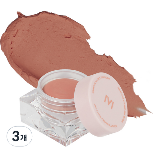 매드피치 무드 믹스 크림 블러셔 10g, 05 아몬드 플러쉬, 3개