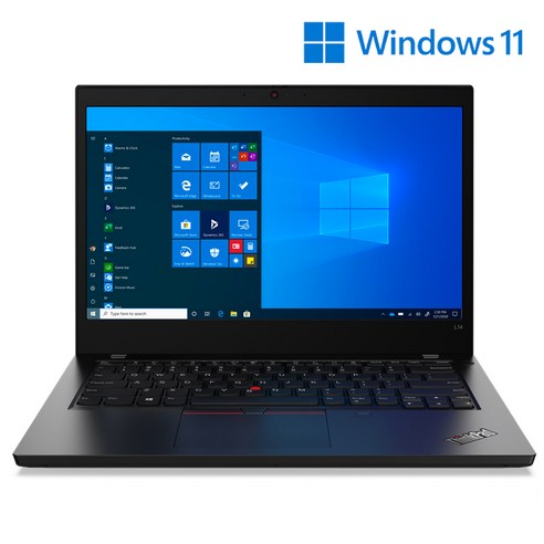 레노버 2021 ThinkPad L14 GEN2, 블랙, 코어i7 11세대, 256GB, 8GB, WIN10 Pro, 20X1S00300