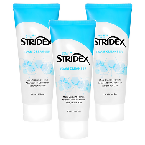 스트라이덱스 폼 클렌저, 150ml, 3개