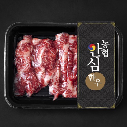 한우  농협안심한우 업진살 1등급 구이용 (냉장), 200g, 1개