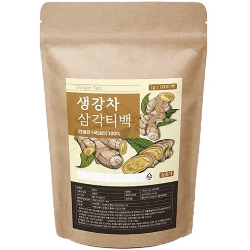 조은약초 생강차 삼각티백, 1g, 100개입, 1개 Best Top5