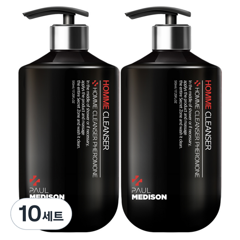 폴메디슨 남성청결제 페로몬향, 510ml, 10개