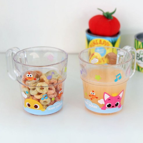 아이조움 핑크퐁 도트컵 아이들의 꿈과 상상력을 자극하는 멋진 컵