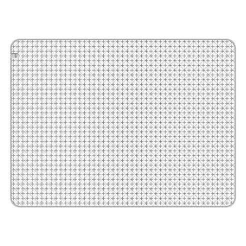 곰표한일 EMF 세미마이크로 카본 탄소매트 분리난방 전기요 YK-TWO-B, 플로우화이트, 퀸더블(150 x 200 cm)