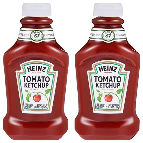 하인즈 토마토 케찹, 1.43kg, 2개