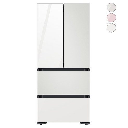 [색상선택형] 삼성전자 비스포크 프리스탠딩 김치냉장고 플러스 방문설치, RQ48A9402AP, 코타 화이트