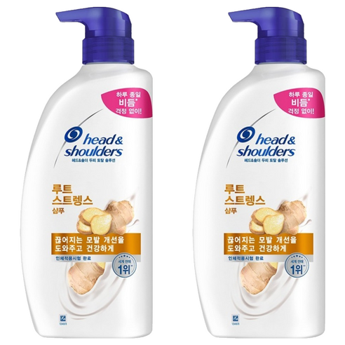 헤드앤숄더 루트 스트렝스 샴푸, 800ml, 2개