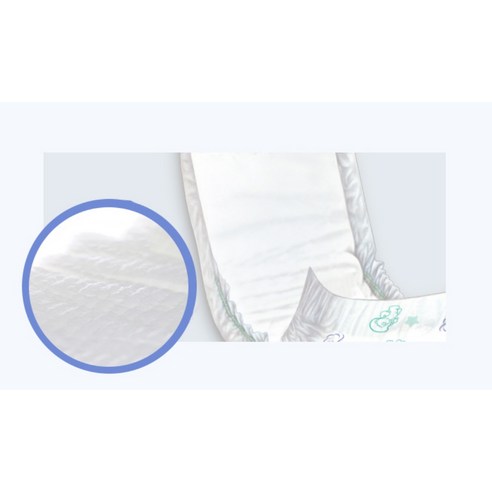 아기의 편안함을 감싸는 포근한 선물, 하기스 NEW 크린베베 순면감촉 일자형 기저귀