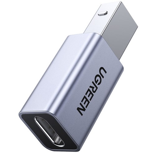 유그린 USB 2.0 B to C타입 변환 젠더, US382, 1개