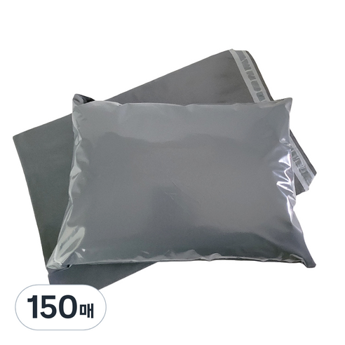 원포장산업 LDPE 택배봉투 차콜그레이, 150매