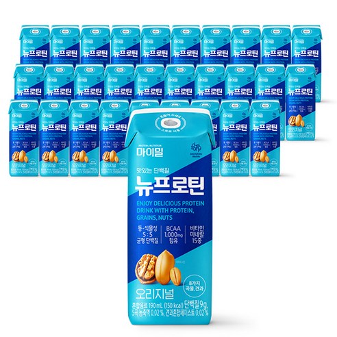 Daesang Well Life My Mill New Protein Original, 190ml, 30 pieces  Best 5