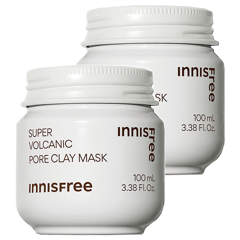 이니스프리 수퍼 화산송이 모공 마스크 100ml, 1개입, 2개