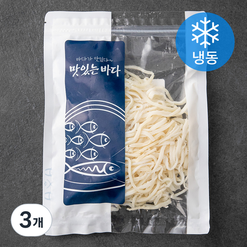 현복식품 백진미 오징어채 (냉동), 180g, 3개
