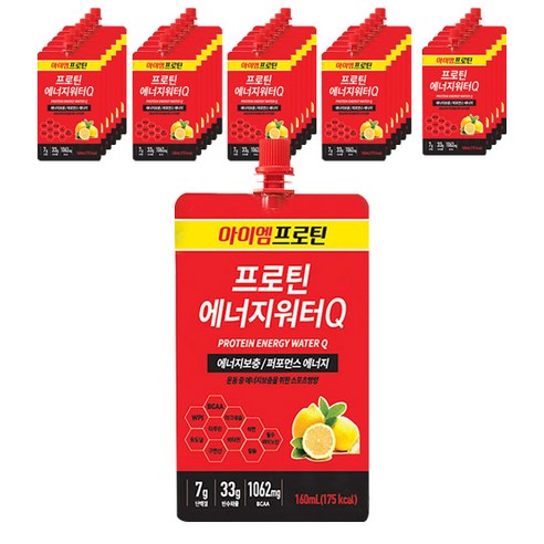 아이엠프로틴 프로틴 에너지워터 Q, 30개, 160ml