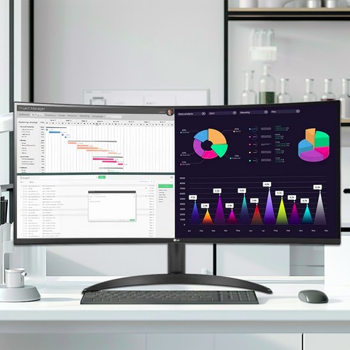 LG 울트라 와이드 모니터: 몰입의 새로운 기준을 제시하다