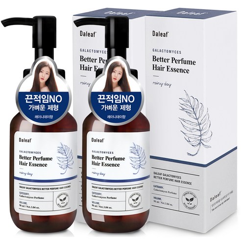 달리프 갈락토미세스 베러 퍼퓸 헤어 에센스 레이니데이향, 90ml, 3개