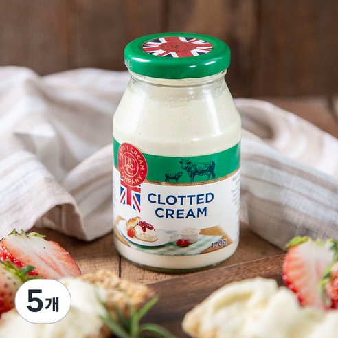 데본크림컴퍼니 클로티드 크림, 170g, 5개