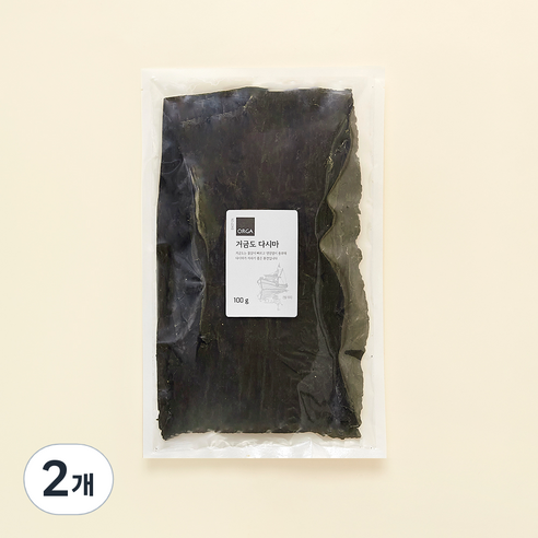 ORGA 거금도 다시마, 2개, 100g