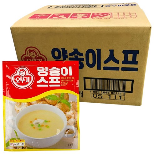 오뚜기 양송이 스프, 80g, 40개