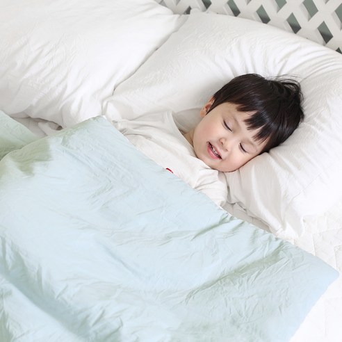 렌징모달 사계절 차렵 유아이불 760g, 민트