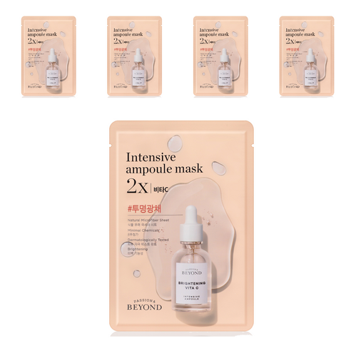 비욘드 앰플 가득한 마스크 2X 비타C 25ml, 5개, 1개입