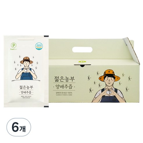 젊은농부 양배추즙, 5L, 4개