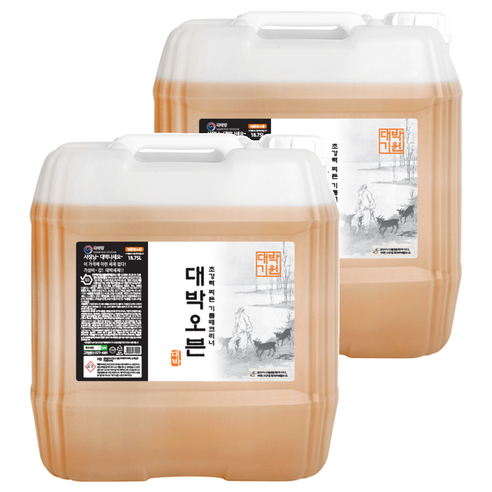 대박세제 대박오븐 기름때 클리너, 18.75L, 2개