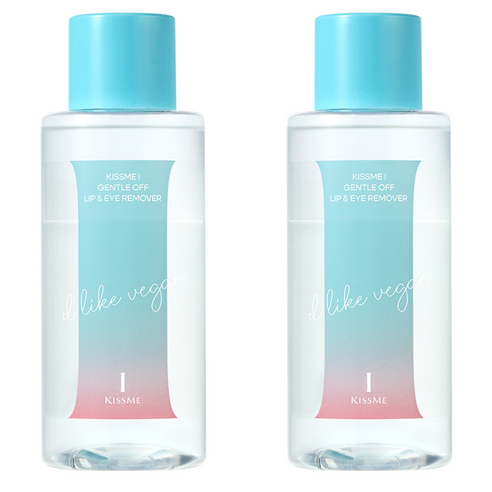 키스미아이 젠틀 오프 립 앤 아이 리무버, 300ml, 2개