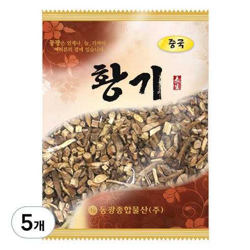 동광종합물산 황기, 100g, 5개