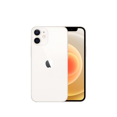 Apple 아이폰 12 Mini, 알뜰폰, White, 64GB