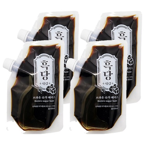 마녀의부엌 브라운슈가베이스, 300g, 4개