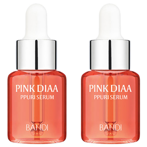 반디BANDI 네일큐어 핑크다이아 뿌리세럼, 17ml, 2개