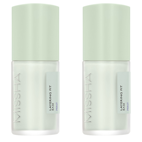 미샤 레이어링 핏 메이크업 베이스 35ml, 민트, 2개