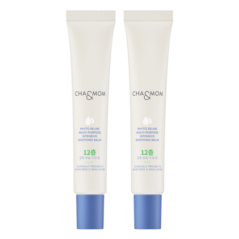 차앤맘 유아용 피토세린 멀티 퍼포스 인텐시브 수딩 밤, 30g, 2개