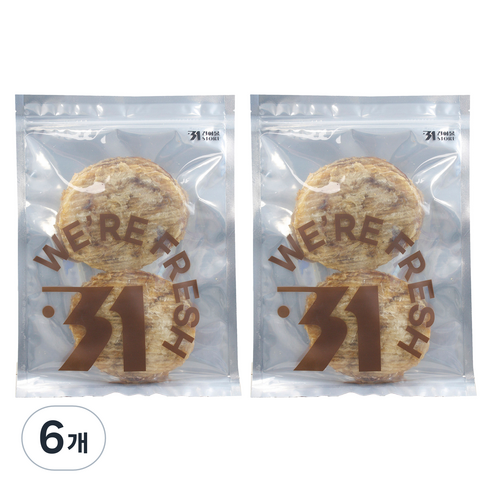 31건어물 구운 곰치포 대 5p, 6개, 200g
