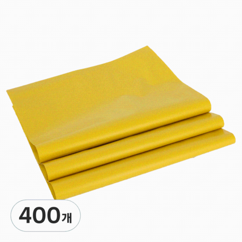 HDPE 택배봉투 진노랑색, 400개