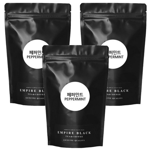 빅토리아 Empire1897 티백 페퍼민트, 1g, 25개입, 3개