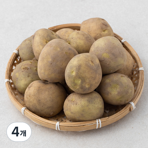 밀양 수미 감자, 2kg, 4개
