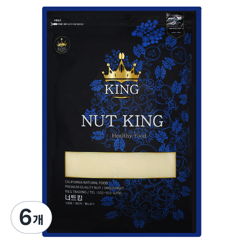 너트킹 아몬드분말 95%, 1kg, 6개