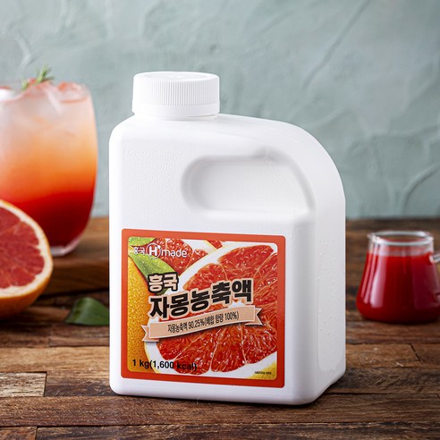 흥국에프엔비 자몽 농축액, 1개, 1kg 흥국농축액